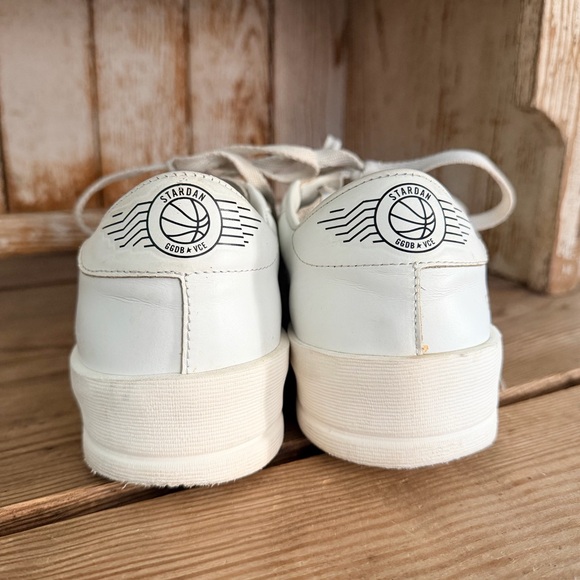 Golden Goose White Leather Sneakers - Picture 4 of 6
